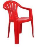 Cello Capri Chair Set Of 4 In Red Colour