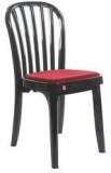 Cello Decent Delux Dining Table Chair Set Of Two In Black Colour