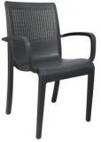 Cello Ecstasy Elegant Chair Set Of Two In Grey Colour