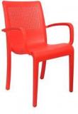 Cello Ecstasy Elegant Chair Set Of Two In Red Colour