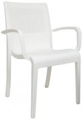 Cello Ecstasy Elegant Chair Set of Two in White Colour