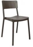 Cello Eskimo Cafeteria Chair Set Of Two In Brown Colour