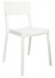 Cello Eskimo Cafeteria Chair Set Of Two In White Colour