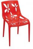 Cello Image Series Vinca Fibre Caf Chair In Vinca Red Colour