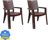 Cello Jordan Cafeteria Set Of 2 Chair, Rosewood Plastic Cafeteria Chair