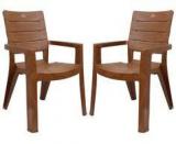 Cello Jordan Comfort Chair Set Of Two In Brown Colour