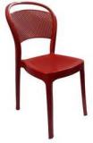 Cello Miracle Outdoor Chair Set Of 2 In Red Colour