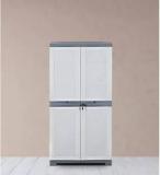 Cello Novelty Big Color White and grey Plastic Cupboard