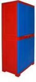 Cello Novelty Big Storage Cabinet In Red & Blue Colour