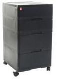 Cello Storewell Chest Of Drawers In Black Colour