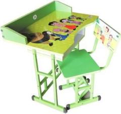 Chanss Kids Study Table and Chair Metal Desk Chair