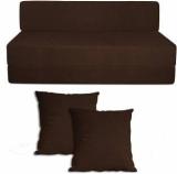 Chilli Billi Sofa Cum Bed With 2 Cushions 4 Seater 3 Seater Single Engineered Wood Fold Out Sofa Cum Bed