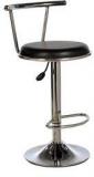 Chromecraft Bar Stool In Black Colour