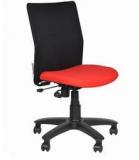 Chromecraft Geneva Armless Office And Study Chair In Red Colour