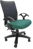 Chromecraft Geneva Desktop T Office Ergonomic Chair In Green Colour