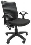 Chromecraft Geneva Office Ergonomic Chair In Black Colour