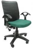 Chromecraft Geneva Office Ergonomic Chair In Green Colour