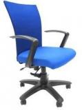 Chromecraft Marina Office Ergonomic Chair In Dark Blue Colour