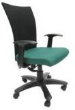 Chromecraft Marina WW Office Ergonomic Chair In Black & Green Colour