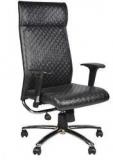 Chromecraft Nice High Back Office Chair In Black Colour