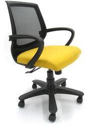 Chromecraft Patayya Ergonomic Chair In Black & Yellow Colour