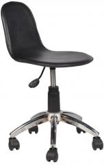 Chromecraft Venus Small Stool in Black Colour