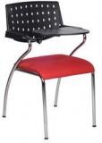 Chromecraft Victoria Writing Desk Chair In Red Colour