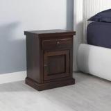 Clanecraft Solid Sheesham Wood Box Style Side Table For Bedroom/ Living Room / Hotel | Solid Wood Bedside Table