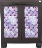 Classic Furniture Liberty 2ft White Flower Theme Wardrobe|Closet|Shoerack PP Collapsible Wardrobe