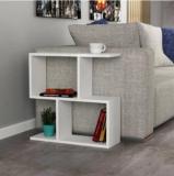 Classy Home Solution Wooden Rectangular Side Table / Coffee Table / Bed Side Table Engineered Wood Side Table