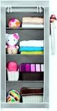 Cmerchants HouseHold Wardrobe Rackv3 PP Collapsible Wardrobe