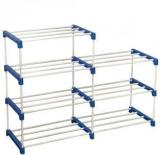 Cmerchants Multi Organiser BLue 7 Book Shelf Metal Open Book Shelf