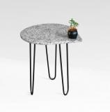 Constructs And Spirits Marbo Stone End Table