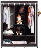 Continental 6 + 2 Shelves 3 Door 88130 CN Carbon Steel Collapsible Wardrobe