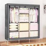 Continental 6+2 Shelves 3 Door 88131 PP Collapsible Wardrobe