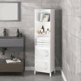 Coroid Plastic Cloth Almari Wardrobe 5 Cube White Plastic Collapsible Wardrobe PP Collapsible Wardrobe