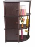 Craft Creations Engineered Wood Semi Open Book Shelf