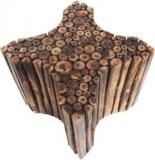 Craftonline New Antique Shaped Wooden Stool Living & Bedroom Stool