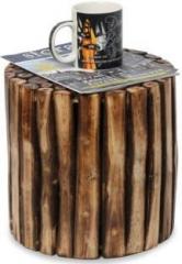 Craftonline wooden balcony stool Living & Bedroom Stool