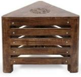 Craftonline Wooden Solid Garden Stool Living & Bedroom Stool