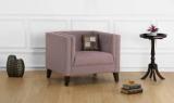 Crozzine Barrington Single Seater Sofa Fabric 1 Seater Sofa