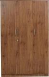 Crystal Furnitech Engineered Wood 3 Door Wardrobe