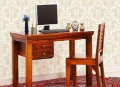 Custom Decor Sheesham Wood Solid Wood Study Table