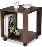 Debono Slim Coffee Table On Castors Engineered Wood Coffee Table