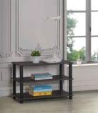 Deckup BS6030B Tube N Turn Engineered Wood Open Book Shelf