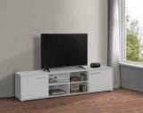 Deckup Uniti White Engineered Wood TV Entertainment Unit