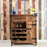 Deeke Collection Solid Wood Bar Cabinet