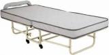 Deep Sleep Roll Away Bed With High Density Foam Mattress Metal Single Bed