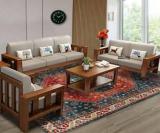 Deepak Art Premium Quality Products Wooden 6 Seater Sofa Set Home, Office, Living Room Solid Wood 3 + 2 + 1 Sofa Set