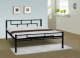 Delite Kom Aeron Black Metal Queen Bed